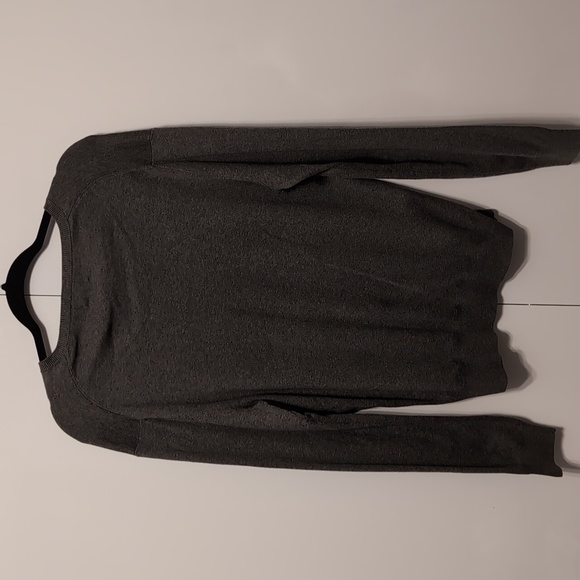 Polo Ralph Lauren Men's Gray Puma Cotton V-Neck Sweater Size Medium - Picture 4 of 6